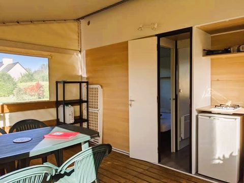 Bungalow toilé 5 personnes - Bungalow semi-toilé