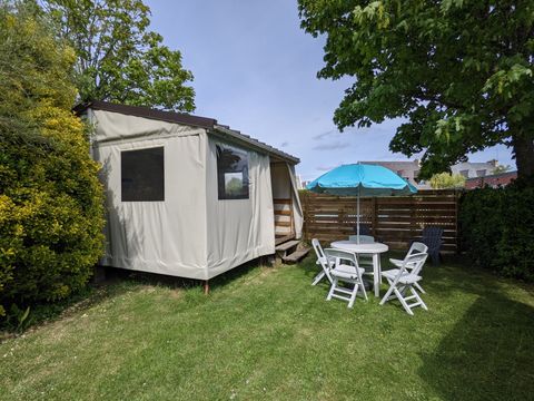 Bungalow toilé 5 personnes - Bungalow semi-toilé