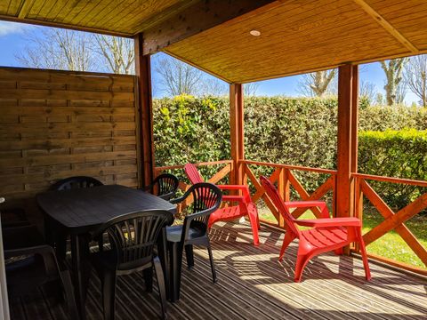 CHALET 5 personnes - Chalet Eden modulable, accessible PMR - 2 chambres
