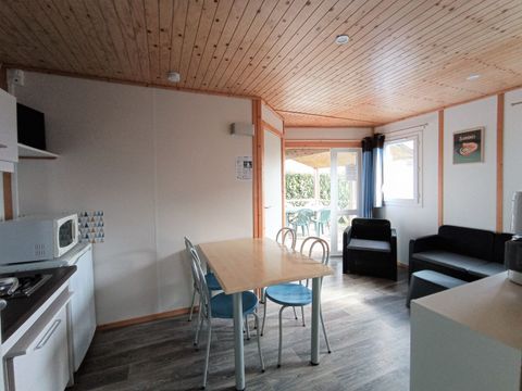 Chalet 5 personnes - Chalet Eden modulable, accessible PMR - 2 chambres