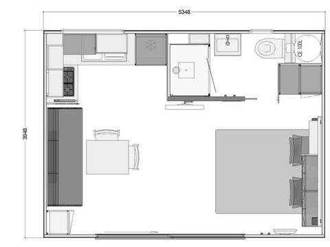 MOBILHOME 2 personnes - Premuim Otello