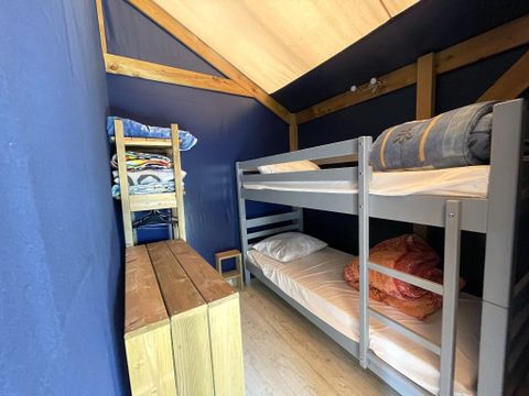 TENTE TOILE ET BOIS 4 personnes - Lodge Toilé