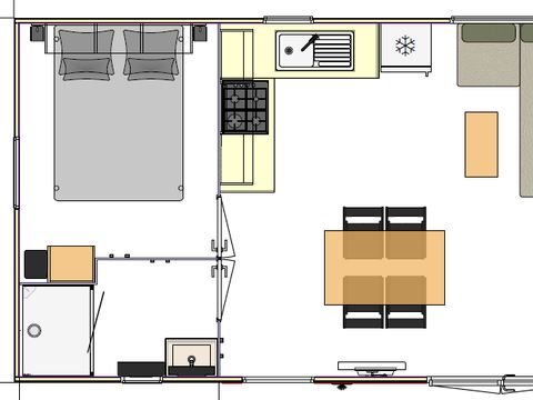 MOBILHOME 4 personnes - Toscane