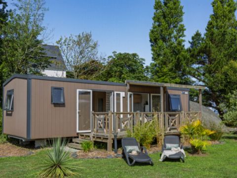 MOBILHOME 8 personnes - Prestige Cabellou - Piéton - 6/8P 3Ch 2Sde 40m2