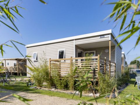 MOBILHOME 5 personnes - Evasion Groix- Quartier piéton- 4/5P 2Ch 25m2