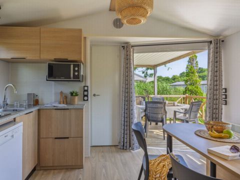 MOBILHOME 4 personnes - Natura Océane - Quartier piéton -4Pers 2Ch 27m2