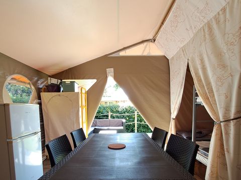 TENTE TOILE ET BOIS 5 personnes - Tente Lodge Standard - 2 Chambres