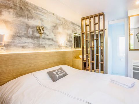 MOBILHOME 6 personnes - Sunêlia Luxe Taos 3 chambres / 2 salles de bain 40m² - TV - LV - Terrasse couverte - Linge fourni