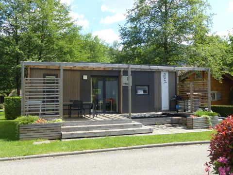 MOBILHOME 6 personnes - Sunêlia Luxe Taos 3 chambres / 2 salles de bain 40m² - TV - LV - Terrasse couverte - Linge fourni