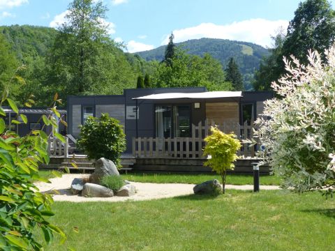 MOBILHOME 5 personnes - Sunêlia Luxe Taos 2 chambres / 2 salles de bain 35m² - TV - LV - Linge fourni