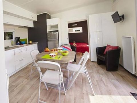 MOBILHOME 5 personnes - Sunêlia Luxe Taos 2 chambres / 2 salles de bain 35m² - TV - LV - Linge fourni