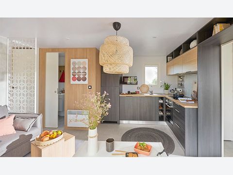 MOBILHOME 6 personnes - Sunêlia Luxe Caraïbes 3 chambres / 2 salles de bain 40m² - TV - LV - Linge fourni