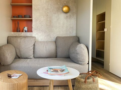 MOBILHOME 6 personnes - Sunêlia Luxe Key West 3 chambres / 2 salles de bain 40m² - TV - LV - Terrasse - Linge fourni