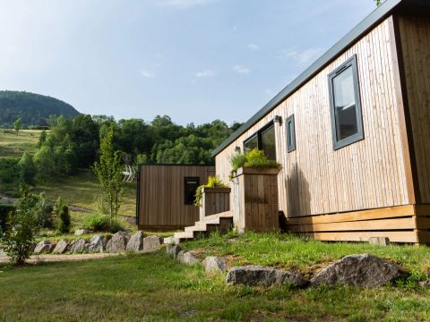 MOBILHOME 6 personnes - Sunêlia Luxe Key West 3 chambres / 2 salles de bain 40m² - TV - LV - Terrasse - Linge fourni