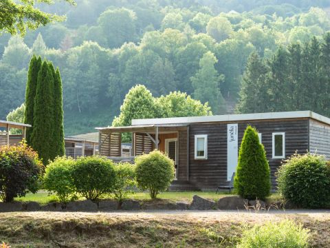 MOBILHOME 5 personnes - Sunêlia Prestige Déclik 2 chambres 35m² - TV - Terrasse semi- couverte