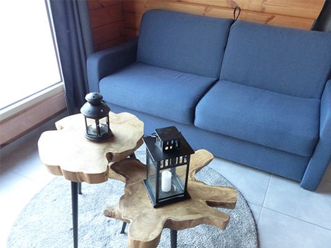 CHALET 5 personnes - Les Chalets Luxes du Domaine 2 chambres 53m² - TV - LV - Terrasse semi-couverte