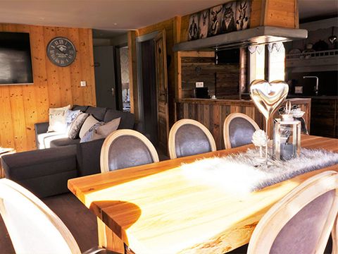 CHALET 6 personnes - Chalet de Charlène 3 chambres 120m² - TV - LV - Sauna Privatif - Terrasse couverte - Linge fourni