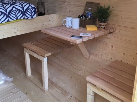 Hébergement 2 personnes - BARREL (sans sanitaires, sans cuisine)