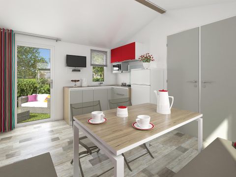 MOBILHOME 6 personnes - Rideau Ibiza Duo