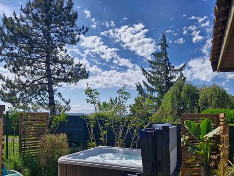 CHALET 4 personnes - Chalet JACUZZI privatif Perce Neige - 2 chambres -