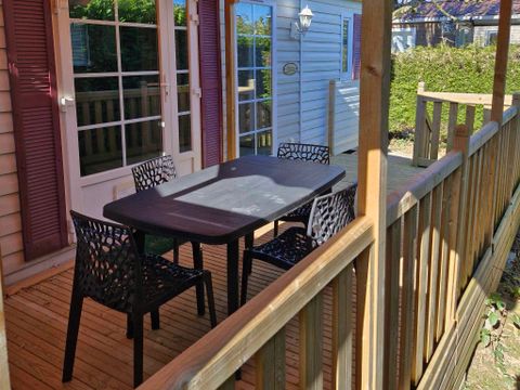 MOBILHOME 4 personnes - Mobil home MARGUERITE - 2 chambres - terrasse 