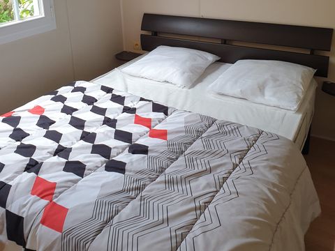 MOBILHOME 4 personnes - Mobil home MARGUERITE - 2 chambres - terrasse 