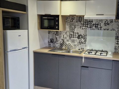 Mobilhome 4 personnes - TULIPE - 2 chambres - Terrasse couverte