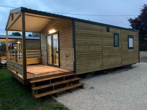 Mobilhome 4 personnes - TULIPE - 2 chambres - Terrasse couverte