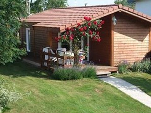 Chalet 5 personnes - JONQUILLE - 2 chambres - Terrasse couverte
