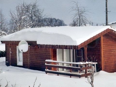 Chalet 5 personnes - JONQUILLE - 2 chambres - Terrasse couverte