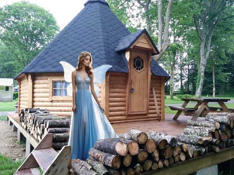 HÉBERGEMENT INSOLITE 2 personnes - LA CABANE DES FEES MELISSANDRE INSOLITE 2pers 25m2