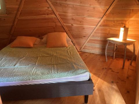 Hébergement 4 personnes - L'ALCHIMISTE géodésique confortable en bois 38m2 - 4 personnes