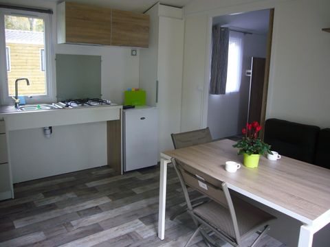 Mobilhome 4 personnes - CAVALIN Mobil-home Confort 35m² - 2 chambres ( personnes à mobilité réduite) sur parcelle >100m2