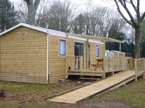 MOBILHOME 4 personnes - CAVALIN Mobil-home Confort 35m² - 2 chambres ( personnes à mobilité réduite) sur parcelle >100m2
