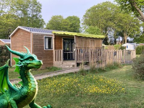 Mobilhome 4 personnes - CAVALIN Mobil-home Confort 35m² - 2 chambres ( personnes à mobilité réduite) sur parcelle >100m2