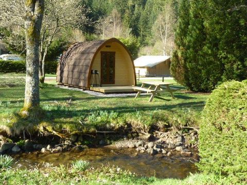HÉBERGEMENT INSOLITE 2 personnes - Cabane ECO-POD 6m² + terrasse - sans sanitaires  - 2015