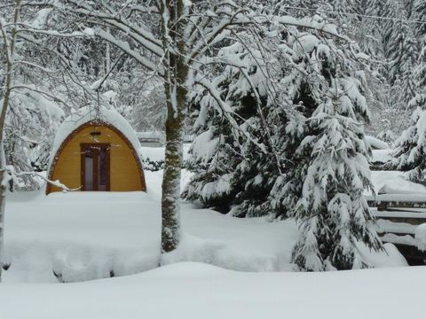 Insolite 2 personnes - Cabane ECO-POD 6m² + terrasse - sans sanitaires - 2015