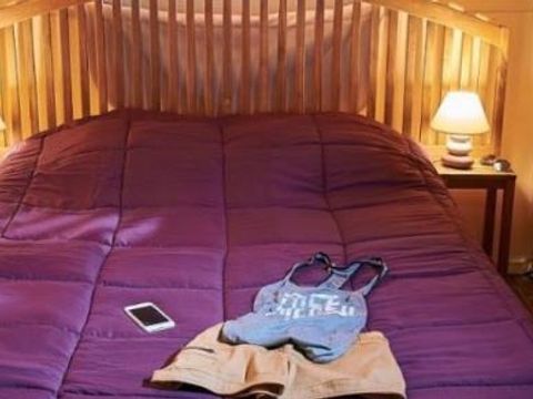 Tente en toile et en bois 5 personnes - Lodge Vintage sans sanitaire