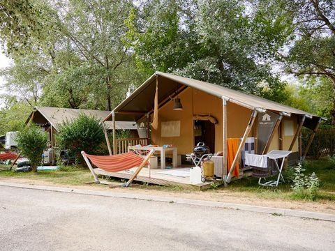 TENTE TOILE ET BOIS 5 personnes - Bois