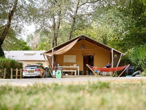 TENTE TOILE ET BOIS 5 personnes - Bois