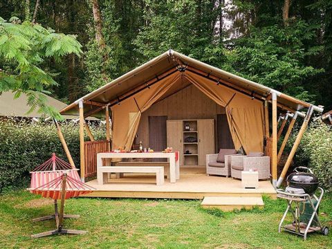 TENTE TOILE ET BOIS 5 personnes - Bois