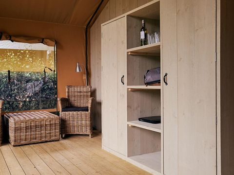 TENTE TOILE ET BOIS 5 personnes - Bois