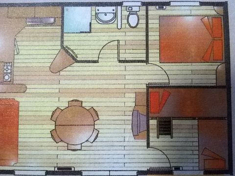 CHALET 4 personnes - n°86