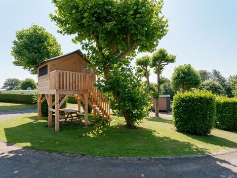 Hébergement 2 personnes - Tente Nature sur pilotis Standard 7.2 m² - sans sanitaire