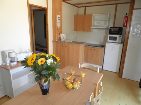 CHALET 4 personnes - Standard 35m² - 2 chambres + terrasse non-couverte