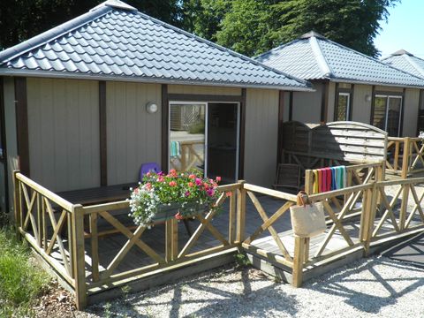 MOBILHOME 4 personnes - Chalet Standard 35m² - 2 chambres + terrasse non-couverte - PMR