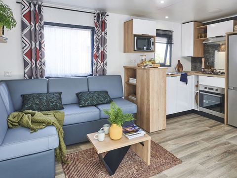 MOBILHOME 4 personnes - Mobil Home  Premium 32 m² - (2 ch - 4 pers) + terrasse