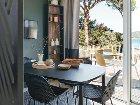 MOBILHOME 6 personnes - NEW// Villa de la Rance Prestige 40m² - 3 chambres - 2 salles de bain - Piscine - Terrasse couverte