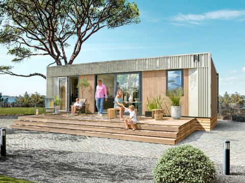 MOBILHOME 4 personnes - NEW// Villa de la Rance Prestige 36m² - 2 chambres - 2 salles de bain - SPA - Terrasse couverte
