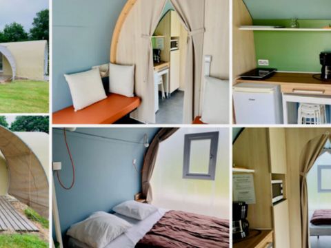 BUNGALOW TOILÉ 4 personnes - COCO SWEET (SANS SANITAIRES)